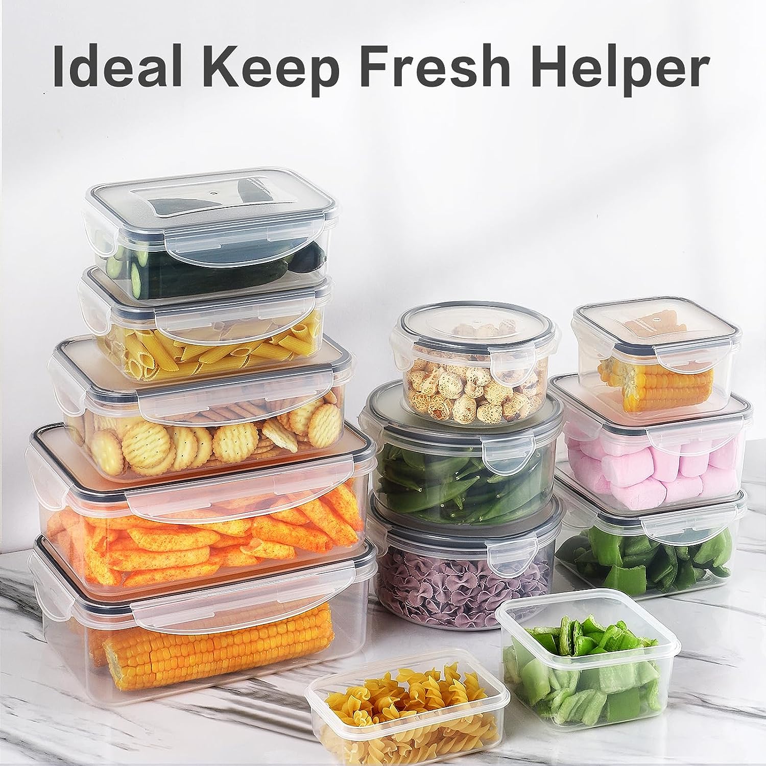 HOMBERKING Food Storage Containers Set Review - Sizzlenook