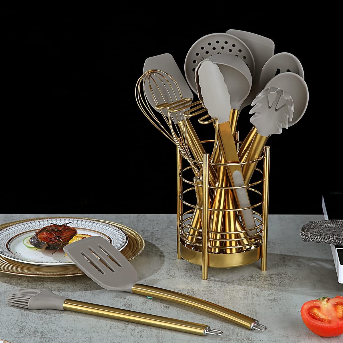 Berglander Gold Kitchen Utensils Set Review - Sizzlenook