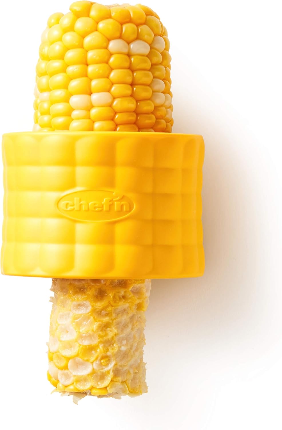 Corn cob stripper tool for removing kernels