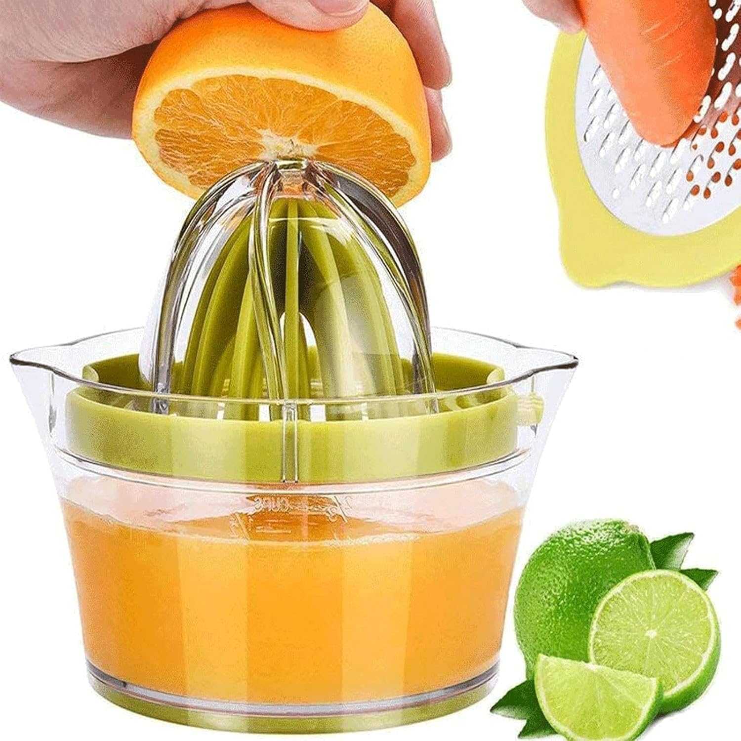 Manual Citrus Juicer Manual hand squeezer citrus juicer with measuring cup