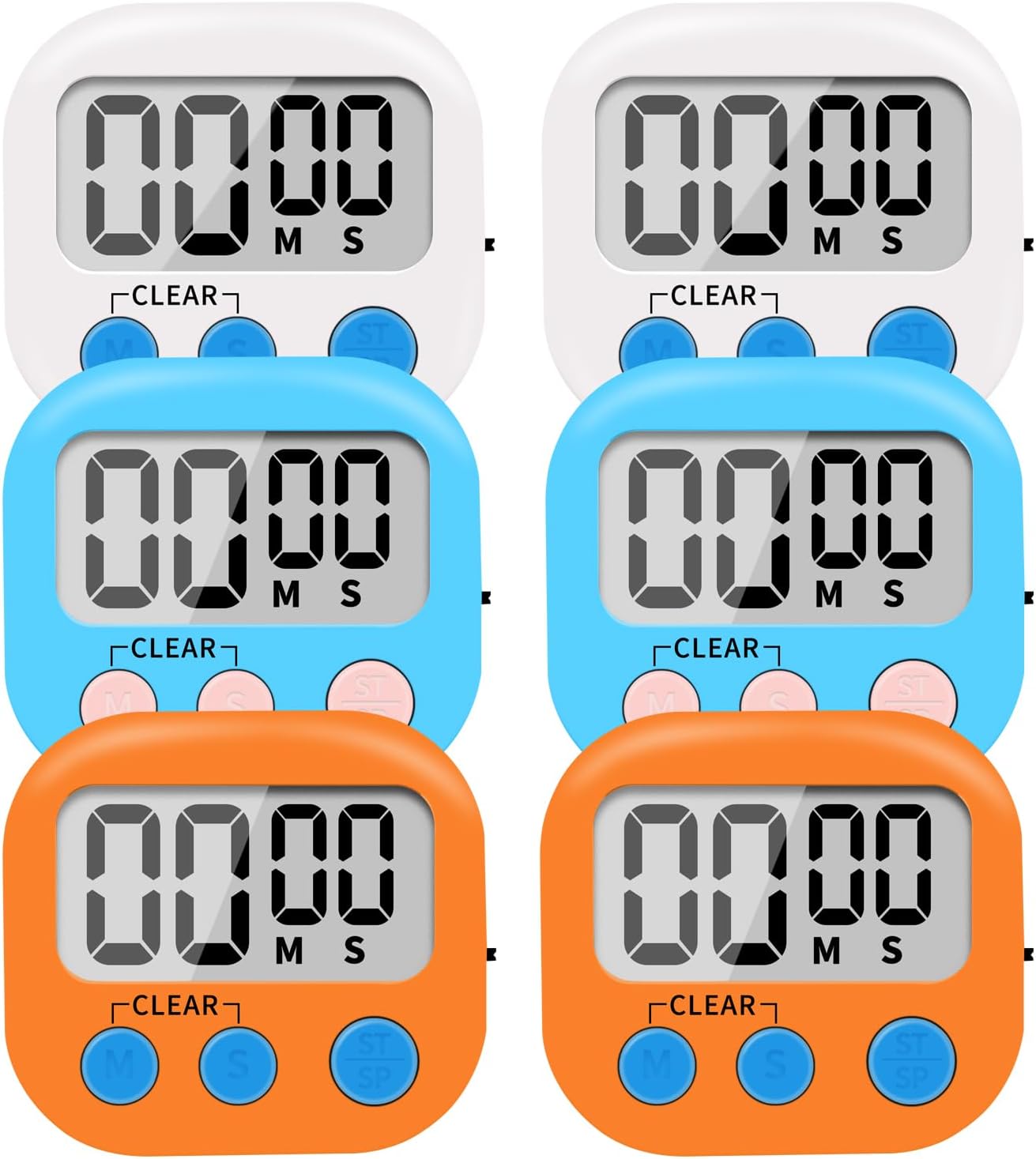 Digital Kitchen Timer Small digital kitchen timer with magnetic back