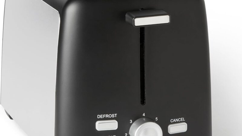 Amazon Basics 2 Slice Toaster (7 shades)