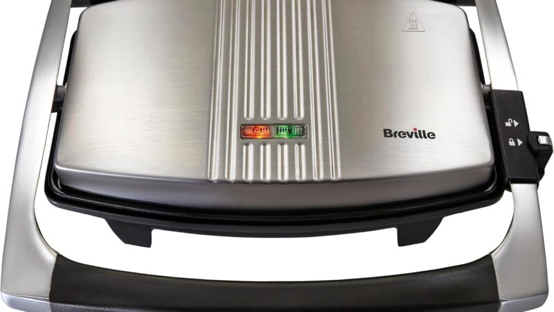 Breville 3-Slice Sandwich/Panini Press VST025