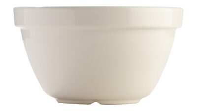 Mason Cash Original cream stoneware pudding basin with a rolled rim