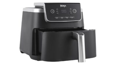 Ninja 4.7L Air Fryer Pro AF140UK with the drawer pulled open