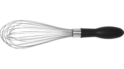 OXO Good Grips 28cm stainless steel balloon whisk with black non-slip handle