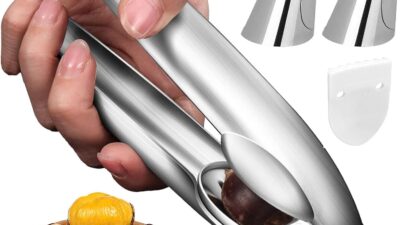 Stainless Steel Chestnut Clip