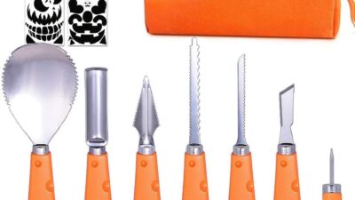 Taspire 7-Piece Pumpkin Carving Kit